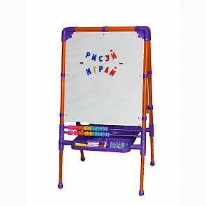 Мольберт Вырастайка, цвет оранжево-фиолетовый (Galaxy, 7522RT)